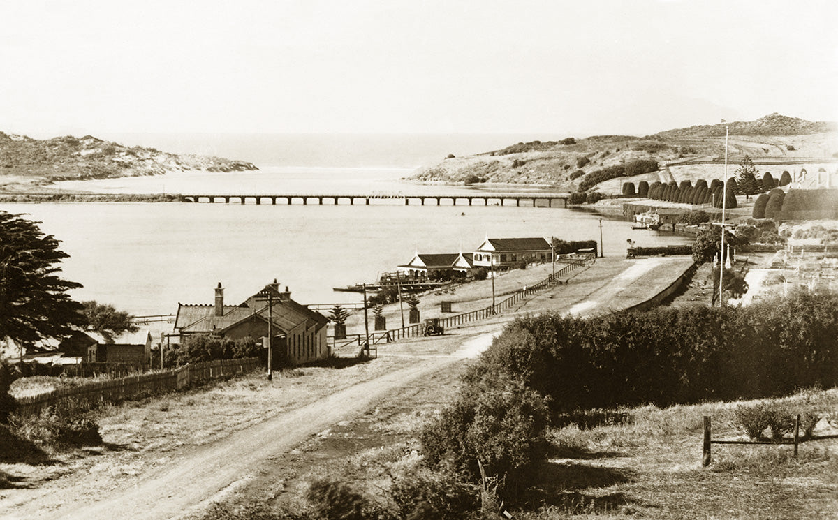 The Mouth Of Hopkins River, Warrnambool VIC Australia c.1930