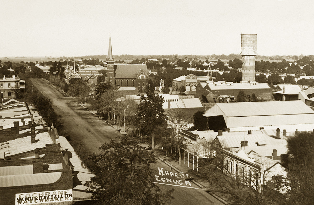 Hare Street, Echuca VIC Australia c.1918