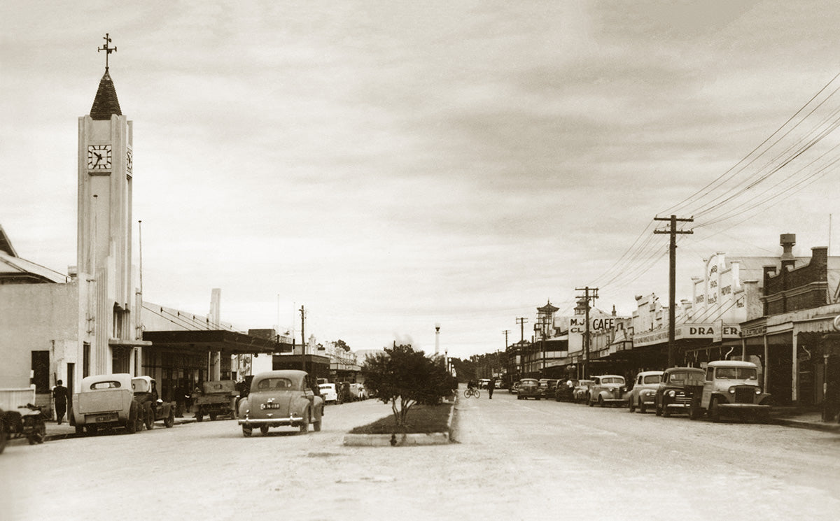 Marshall Street, Goondiwindi QLD Australia c.1956