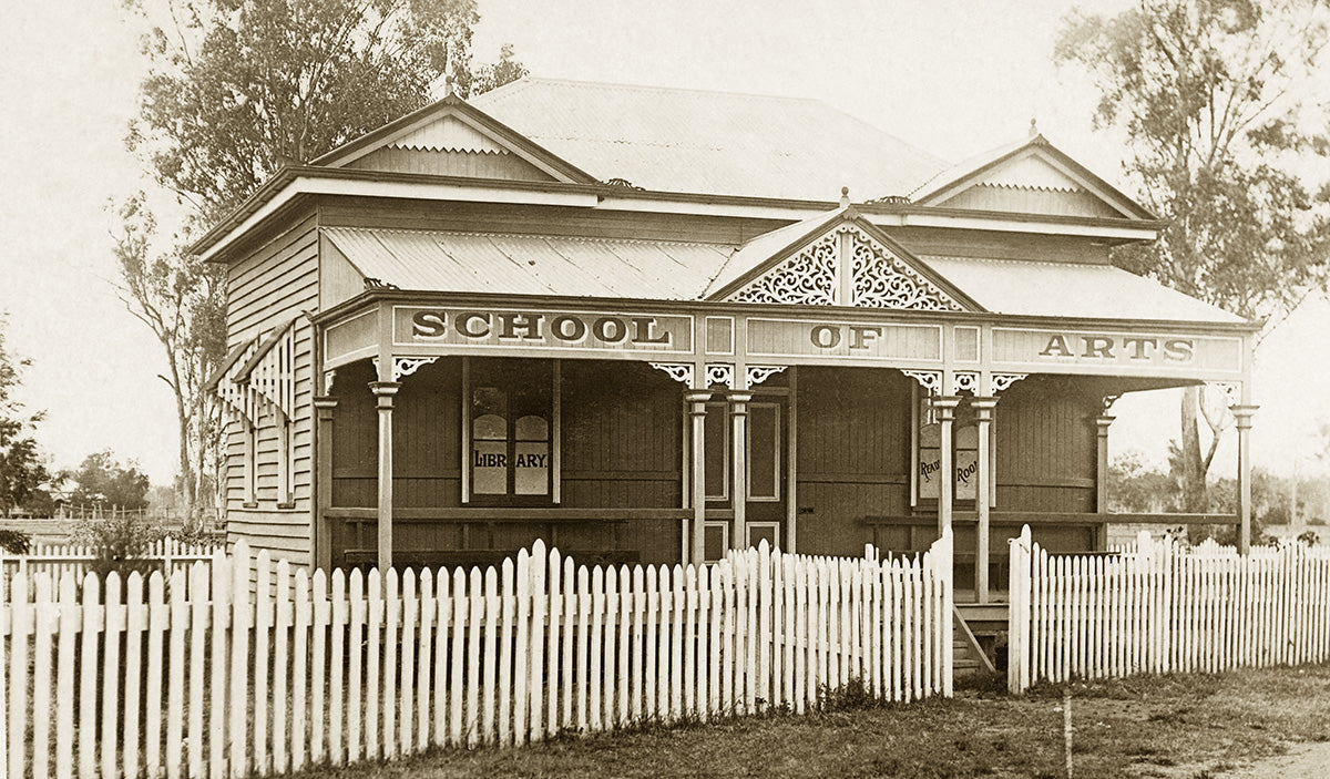 School Of Arts, Rosewood QLD Australia c.1917