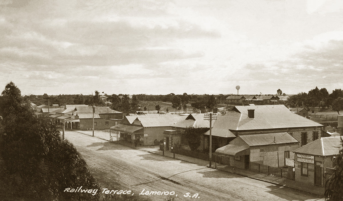 Railway Terrace, Lameroo SA Australia c.1910