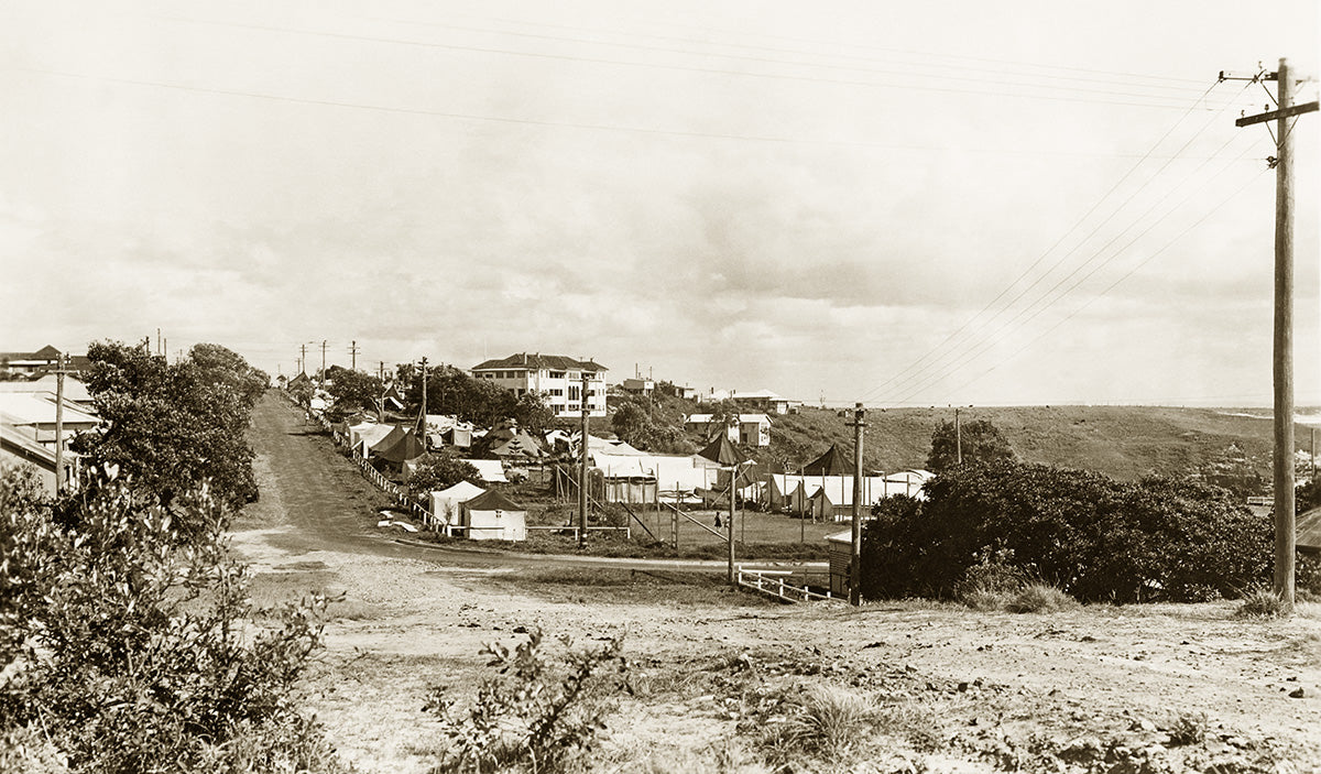 General View And Camping Reserve, Yamba NSW Australia 1940s