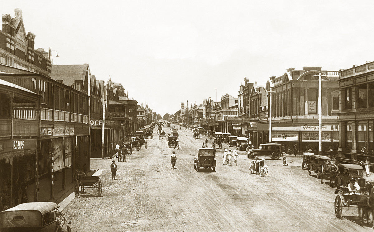 Ruthven Street, Toowoomba QLD Australia c.1926