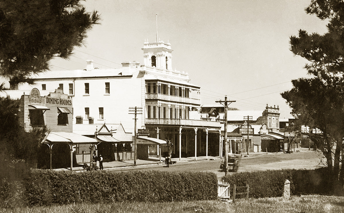 Main Street, Portarlington VIC Australia 1920s