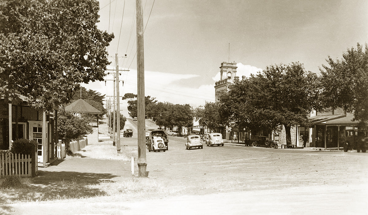 Newcombe Street, Portarlington VIC Australia 1920s