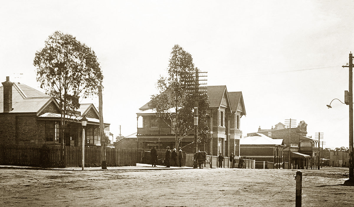 Parade Street - Looking North, Pingelly WA Australia c.1907