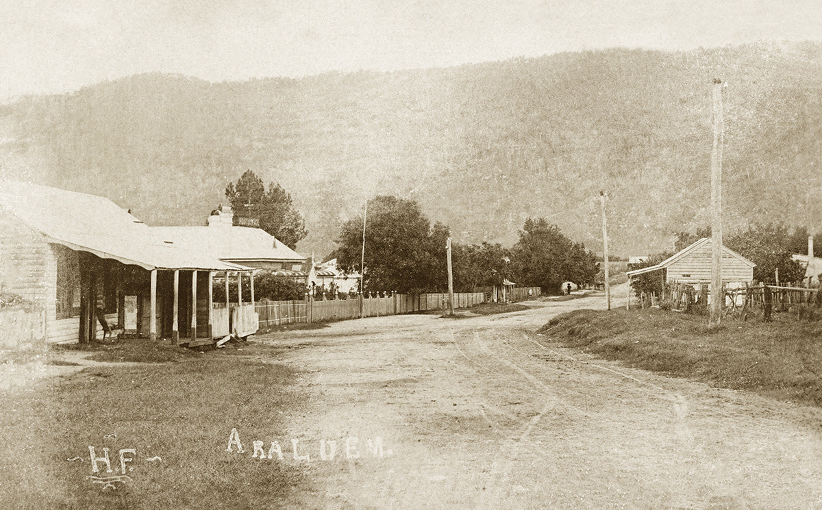 Main Street, Araluen NSW Australia c.1900