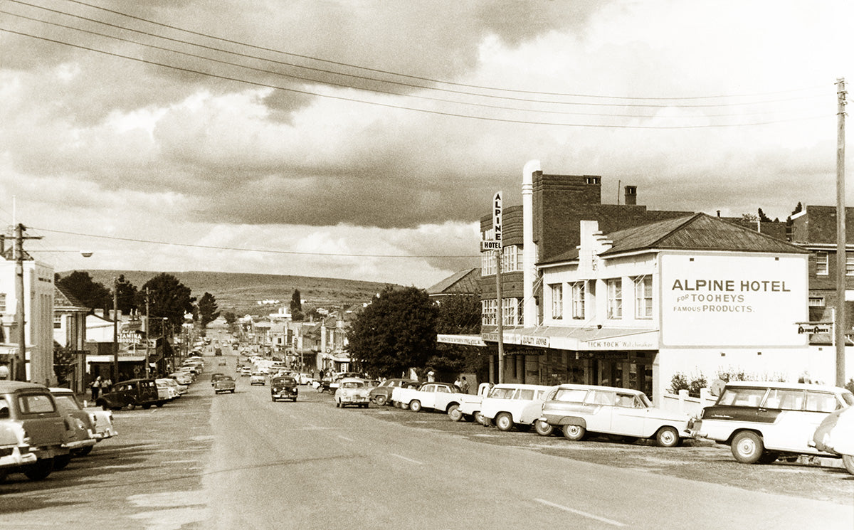 Sharpe Street, Cooma NSW Australia c.1958