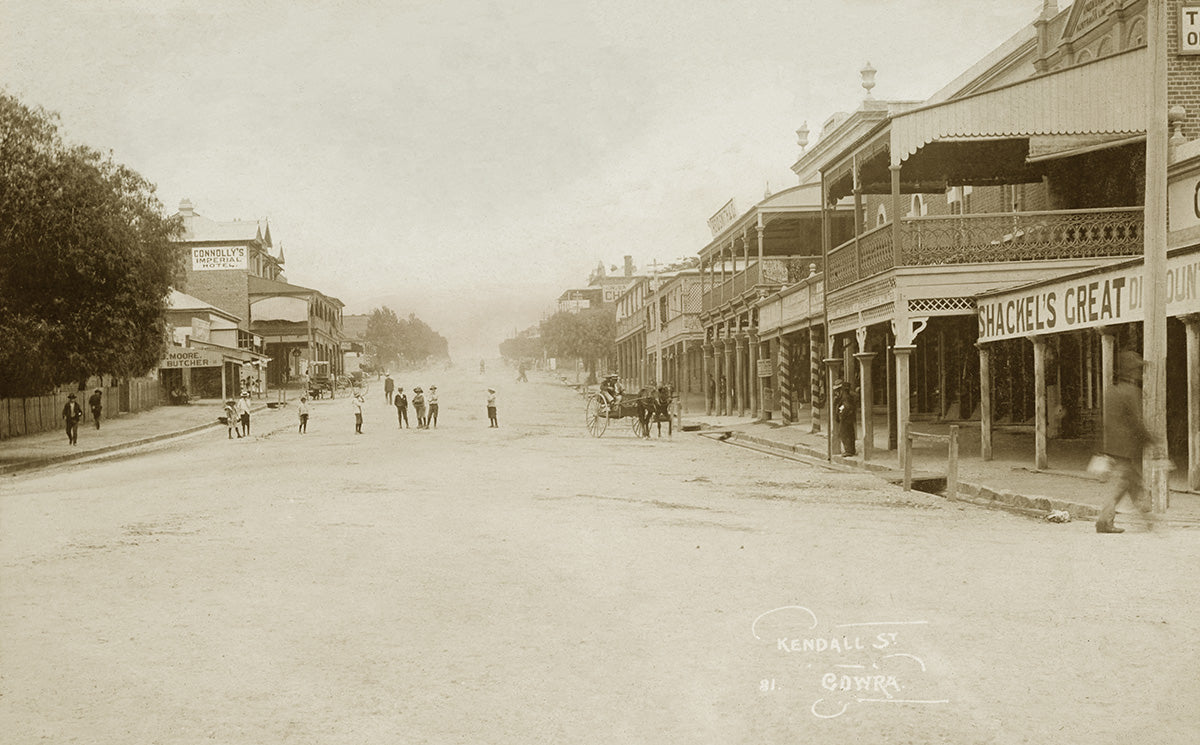 Kendall Street, Cowra NSW Australia c.1907