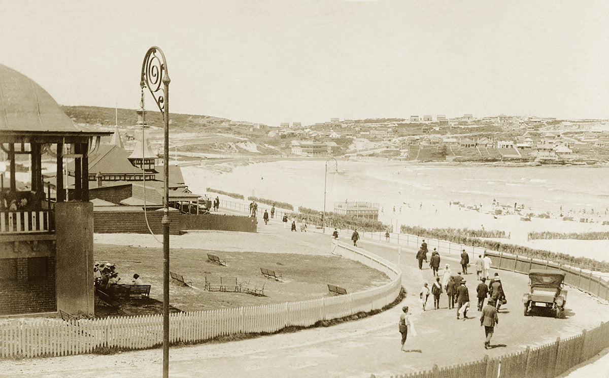 Promenade, Bondi Beach NSW Australia c.1922