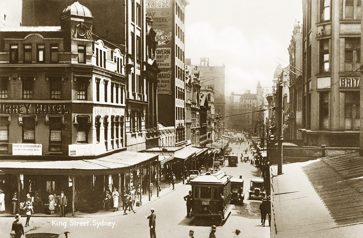 King Street, Sydney NSW Australia c.1924
