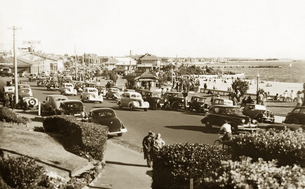 Lower Esplanade, St Kilda VIC Australia 1950s
