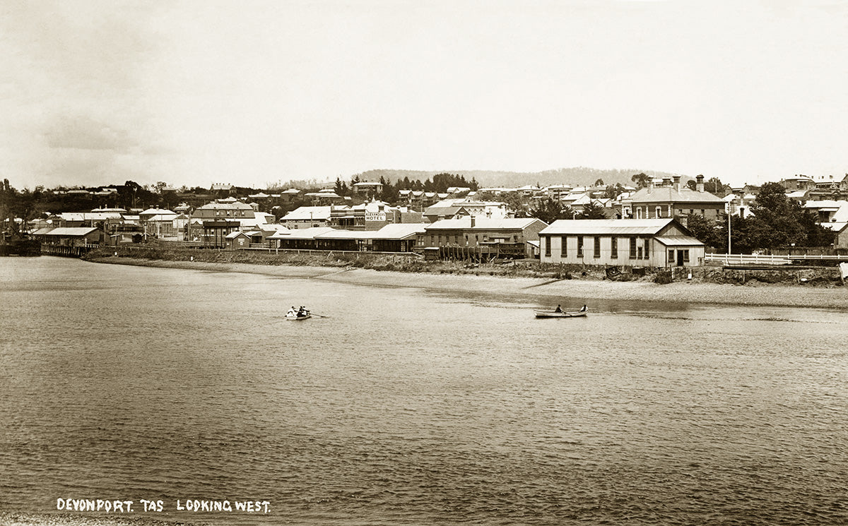 Looking West, Davenport TAS Australia 1912