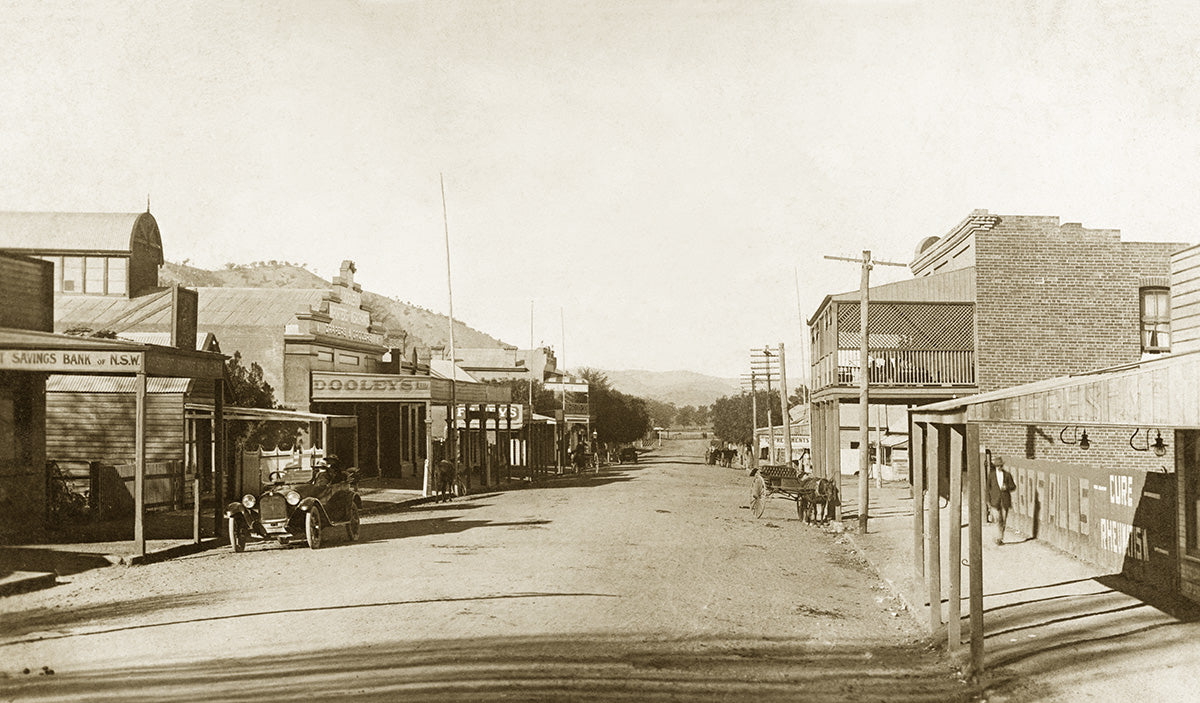Near Tamworth - Main Street, Murrurundi NSW Australia 1922