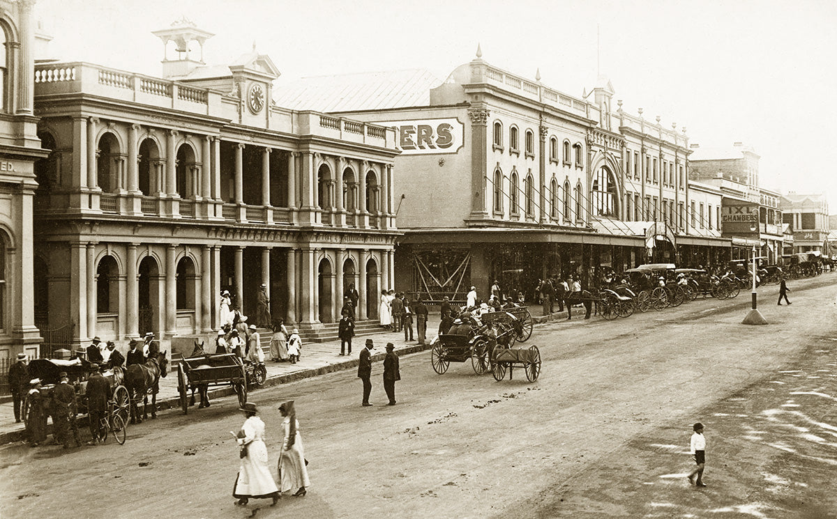 Summer Street And Post Office, Orange NSW Australia c.1905