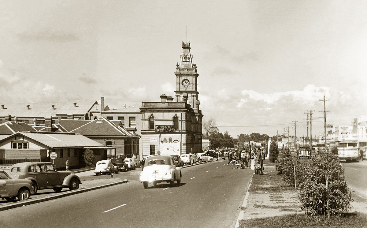 Lonsdale Street, Dandenong VIC Australia 1950s