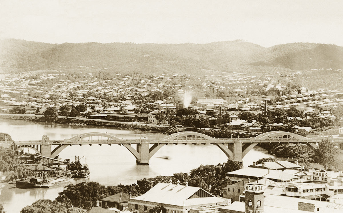 Grey Street Overlooking Toowong, Brisbane QLD Australia c.1931