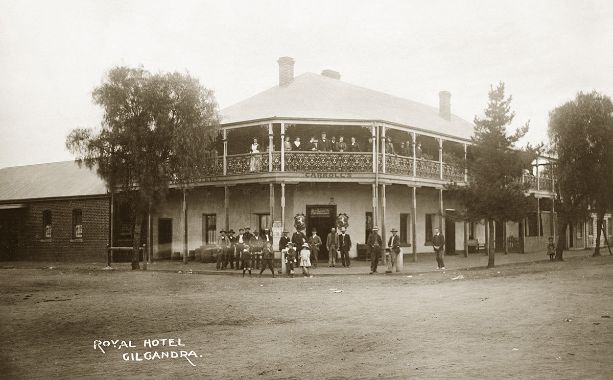 Royal Hotel, Gilgandra NSW Australia 1900s