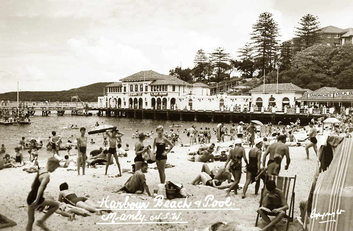 Harbour Beach And Pool, Manly NSW Australi