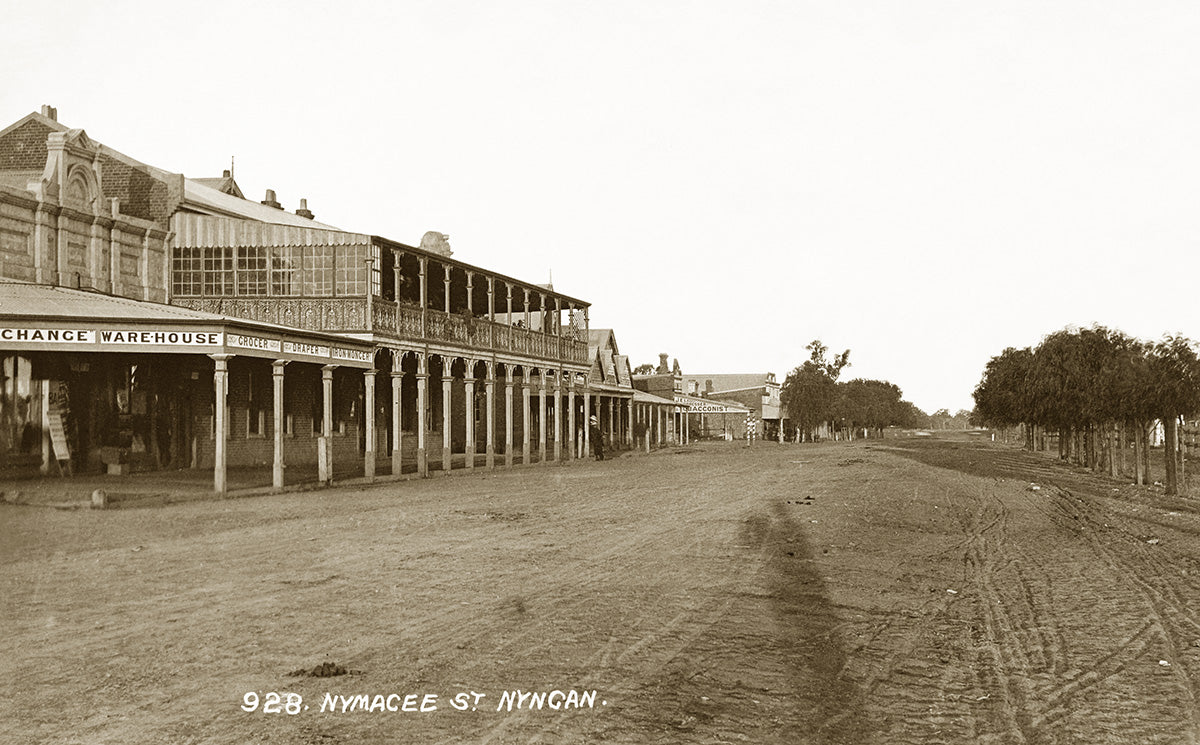Nymagee Street, Nyngan NSW Australia c.1907