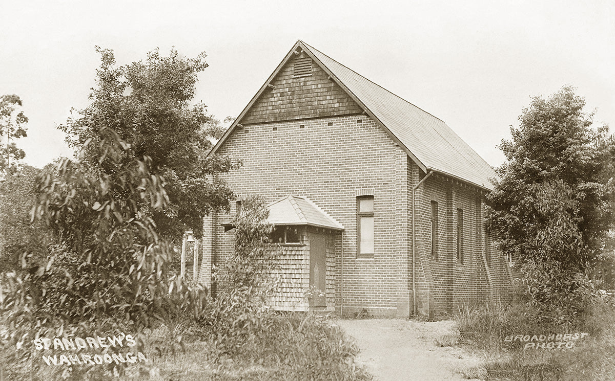 St. Andrews Church, Wahroonga NSW Australia c.1907