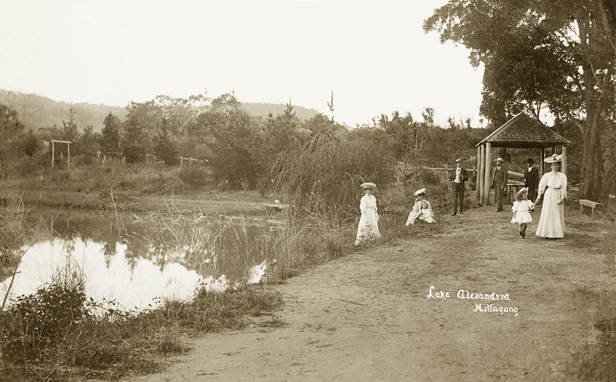 Lake Alexandria, Mittagong NSW Australia 1900s