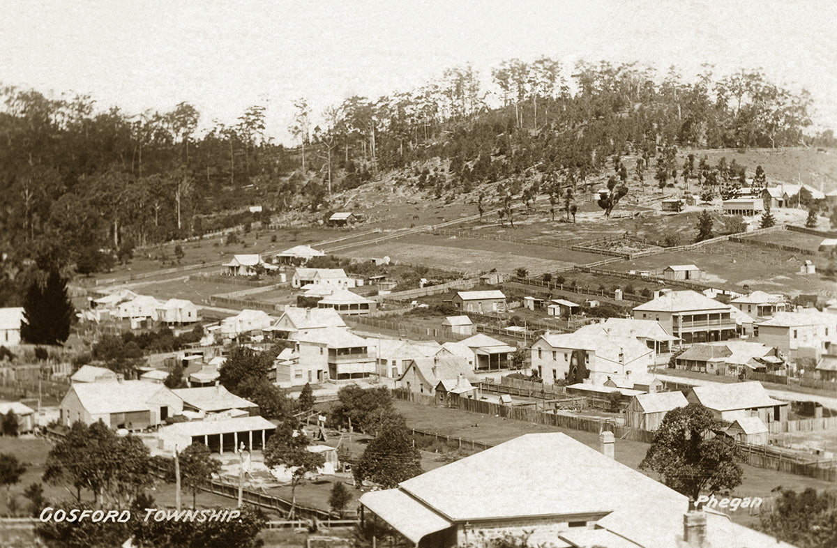 Panorama Part 1, Gosford NSW Australia c.1908