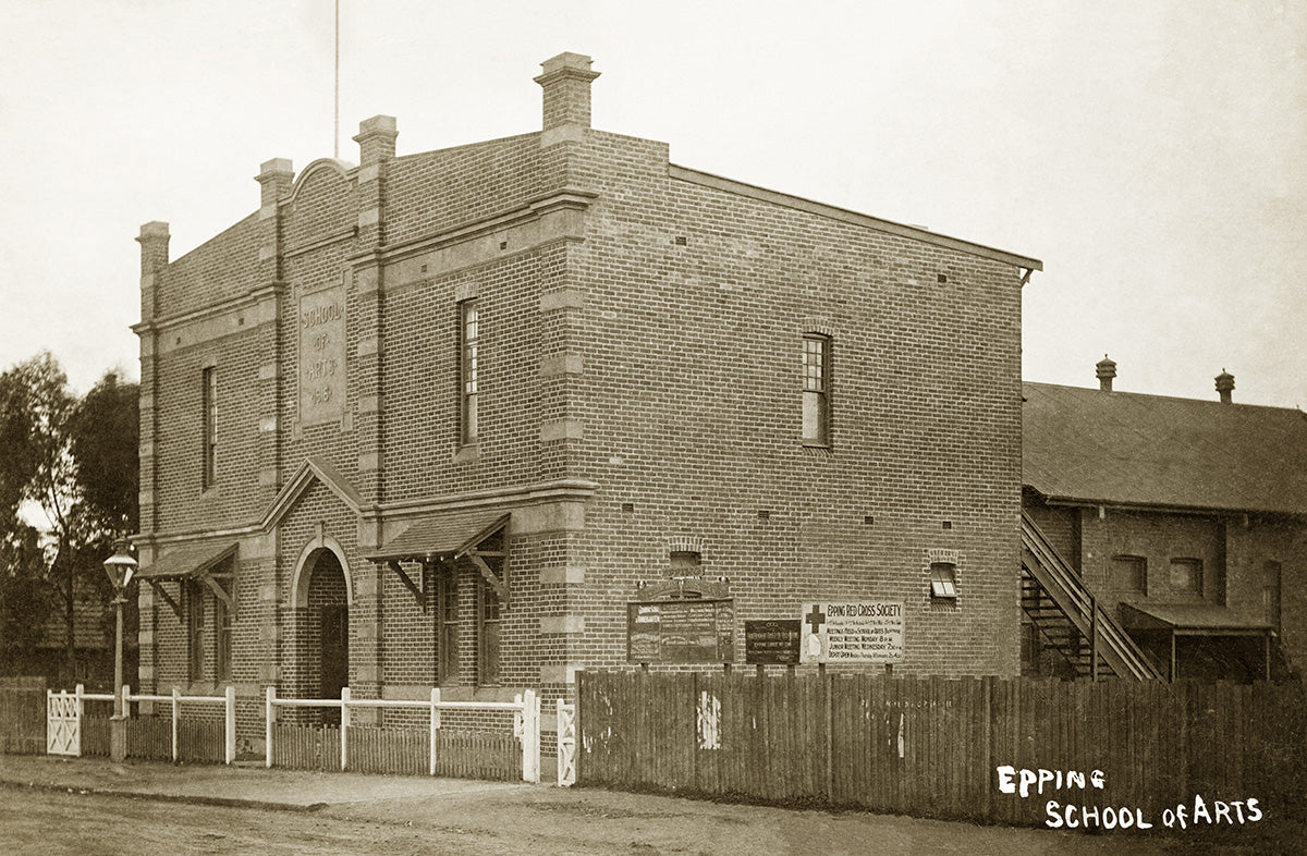 School Of Arts, Epping NSW Australia c.1921