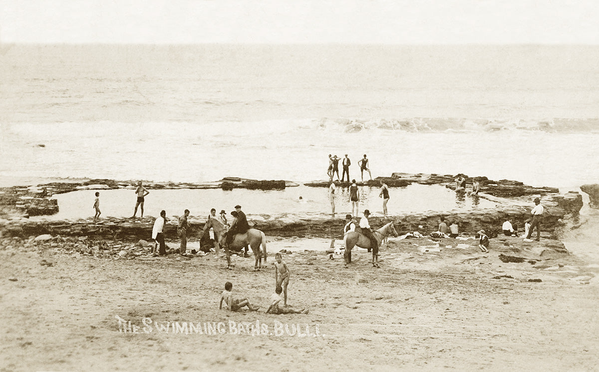 The Swimming Baths, Bulli NSW Australia c.1907