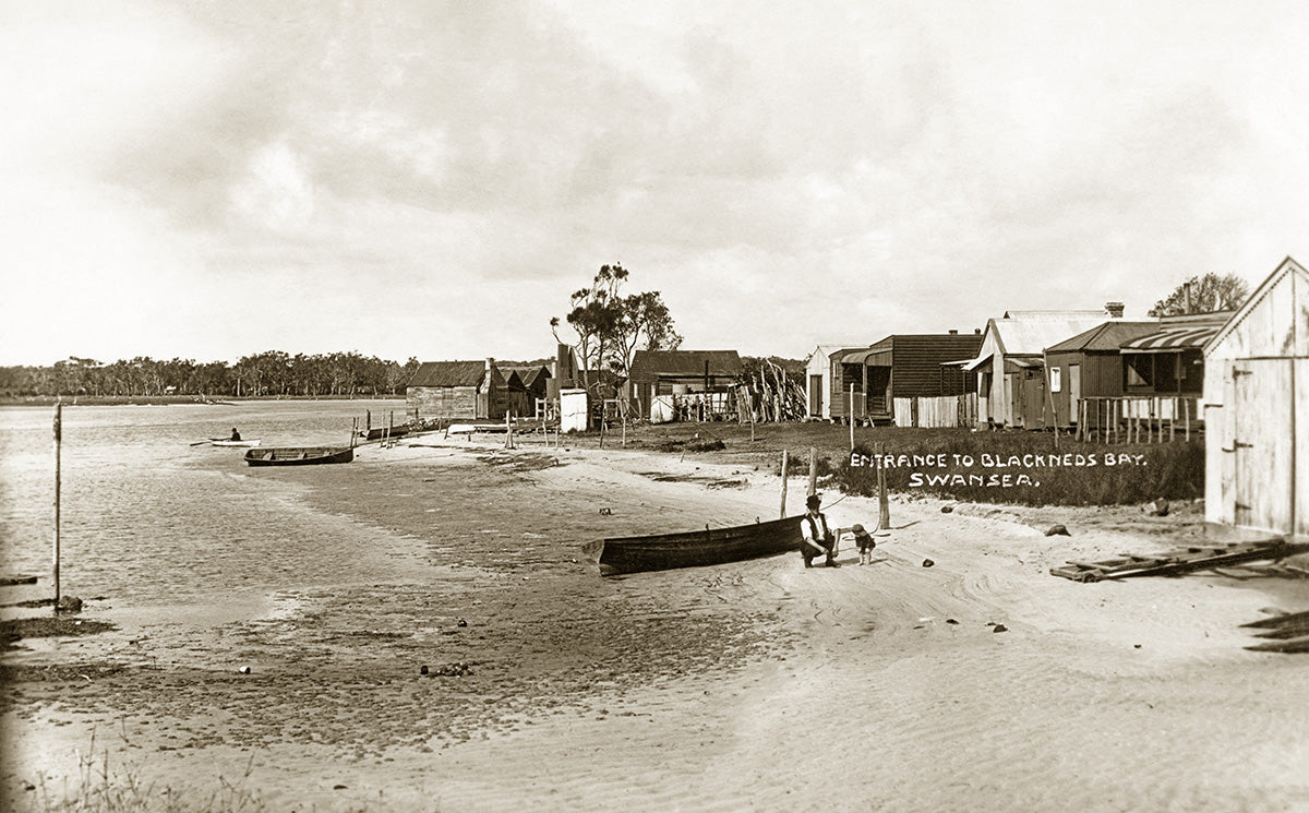 Entrance To Black Neds Bay, Swansea NSW Australia 1910s