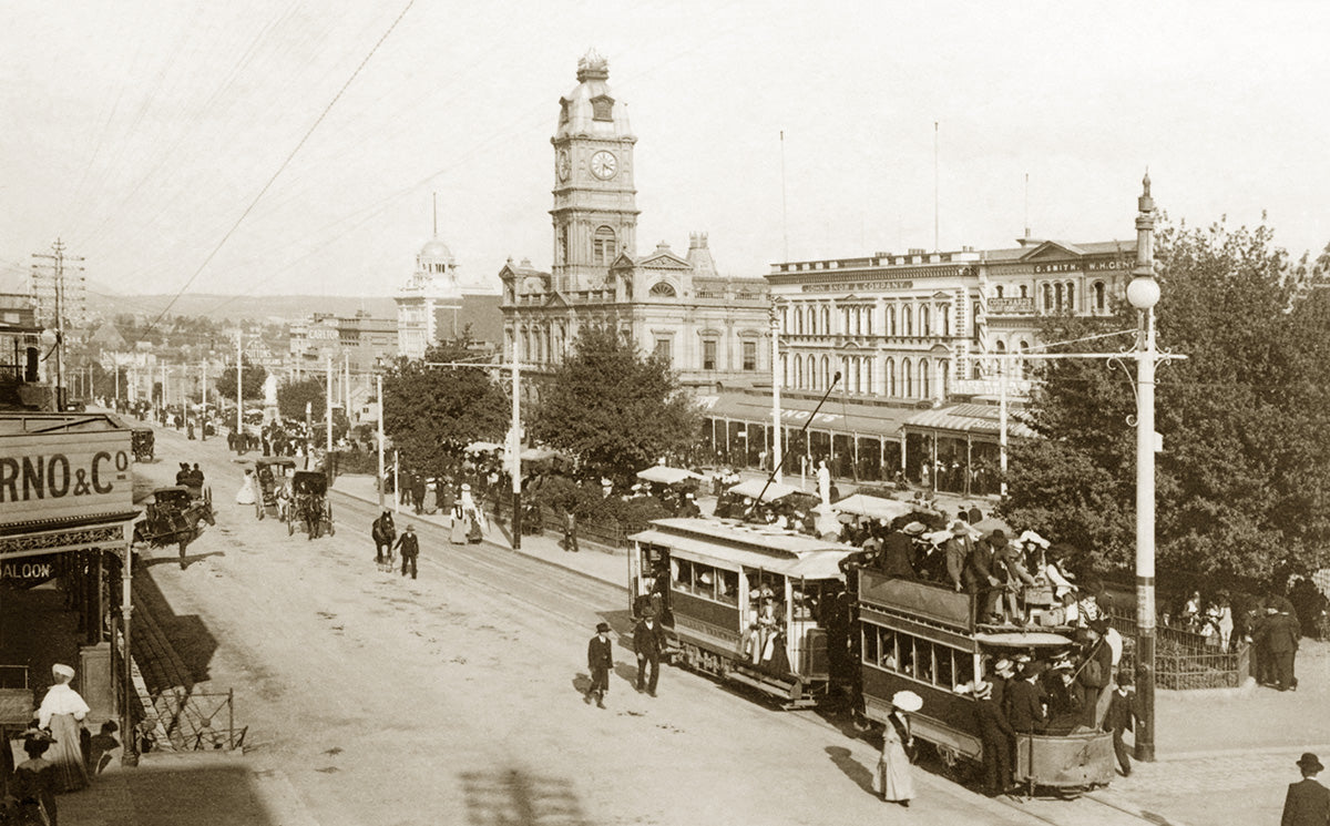 Sturt Street, Ballarat VIC Australia c.1900