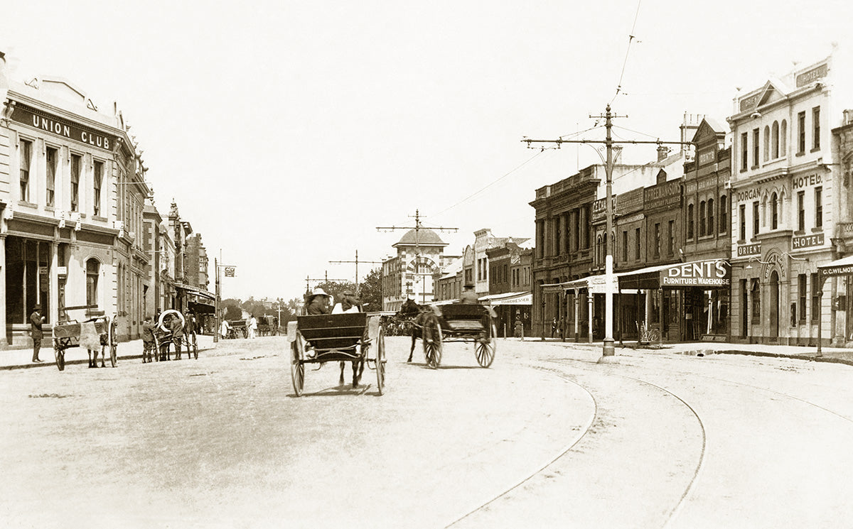 Malop Street, Geelong VIC Australia c.1921