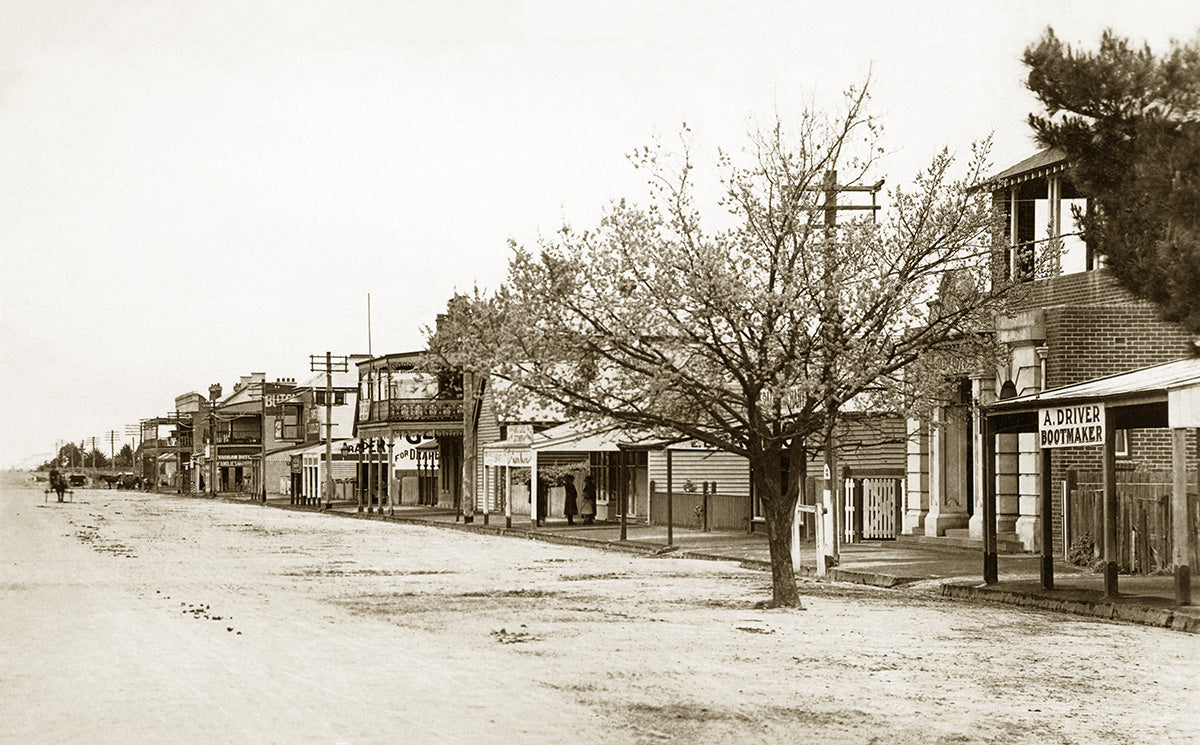 Commercial Street, Yarram VIC Australia c.1920