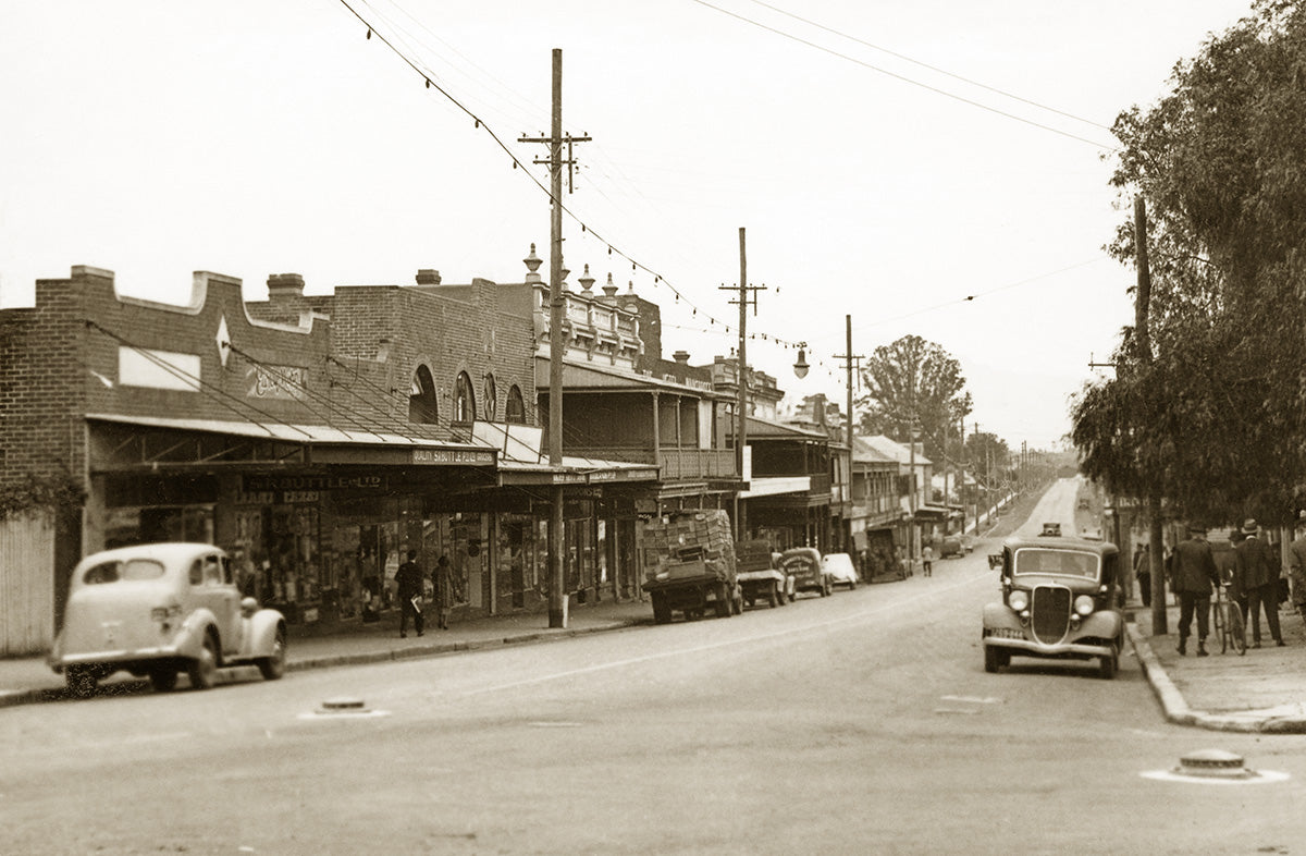Street Scene, Liverpool NSW Australia c.1938