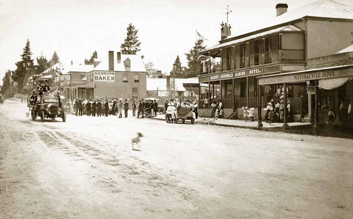Peace Day, Braidwood NSW Australia 1918