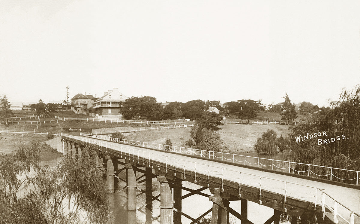 Bridge, Windsor NSW Australia 1907