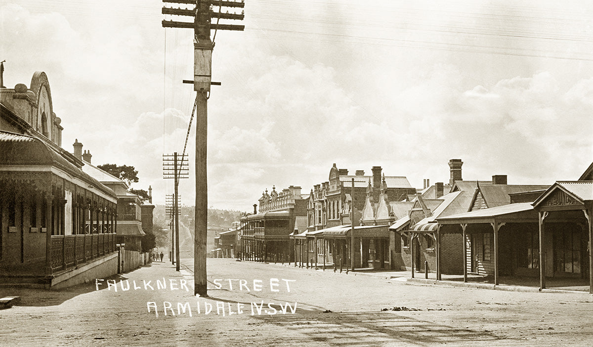 Faulkner Street, Armidale NSW Australia c.1905