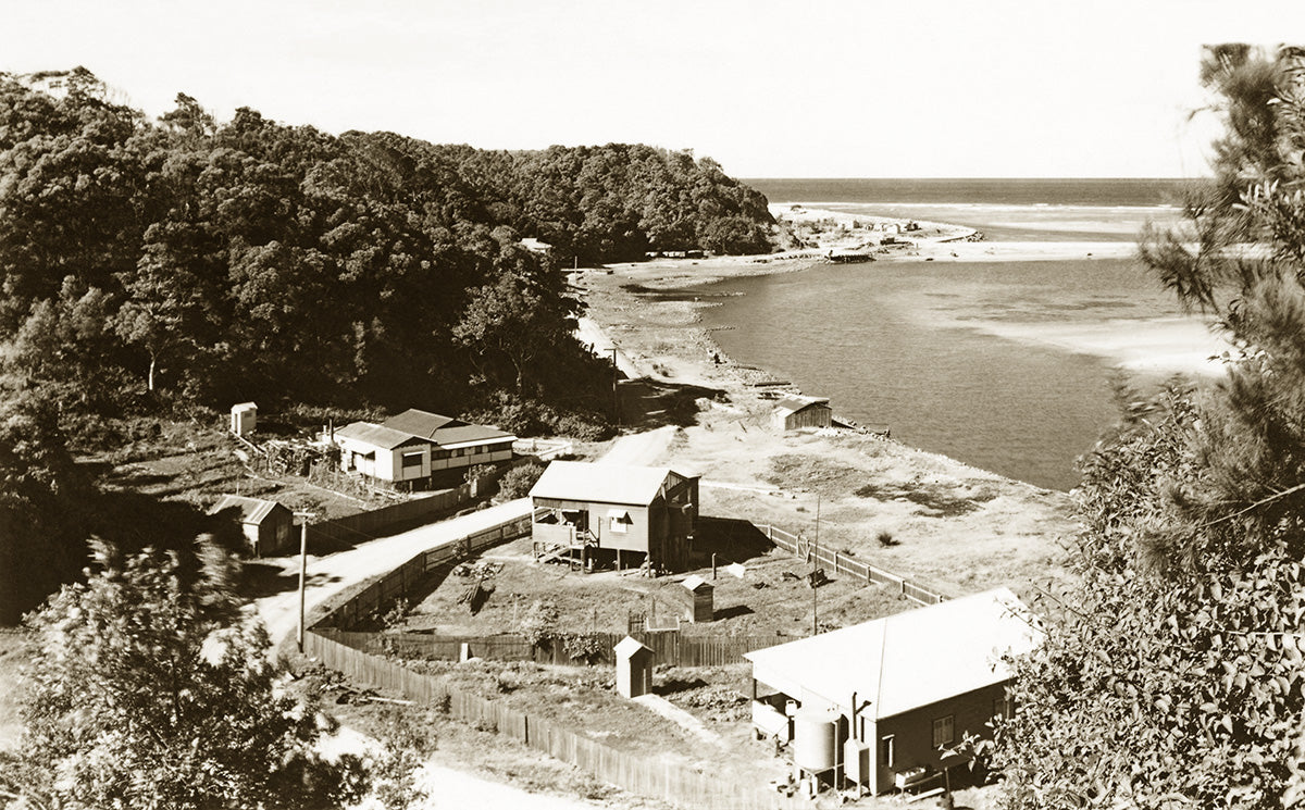The Entrance, Nambucca Heads NSW Australia c.1928
