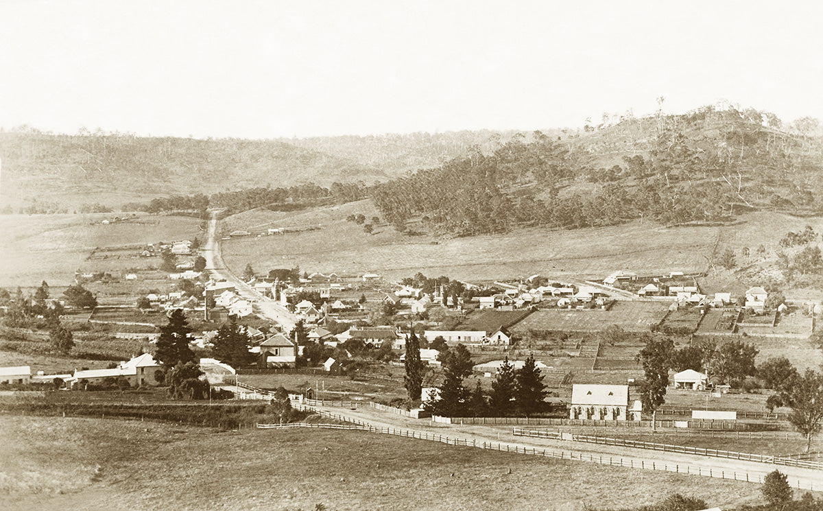 General View Of Town, Picton NSW Australia 1904