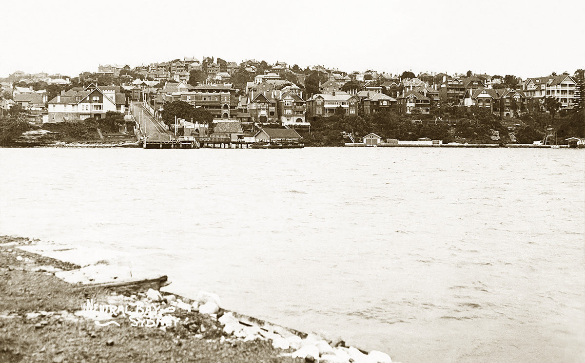 Neutral Bay NSW Australia 1920s