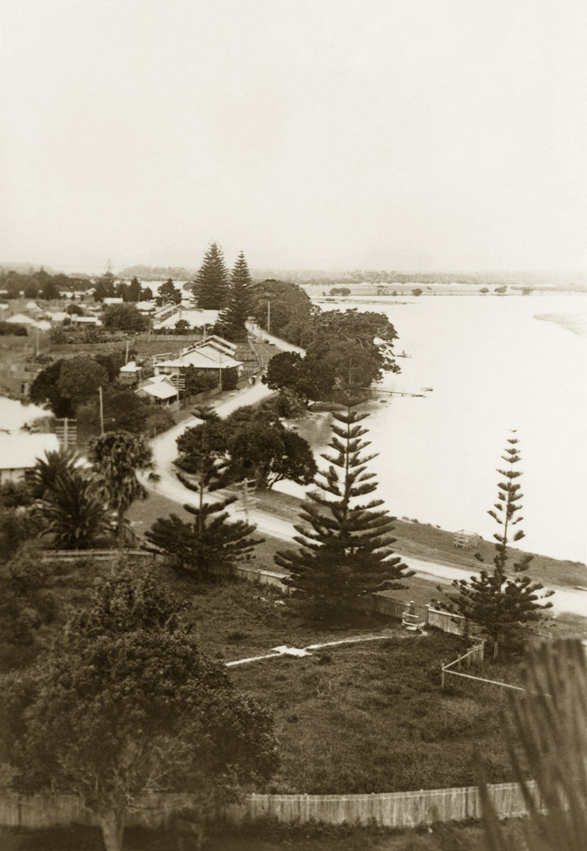 General View Looking South, Forster NSW Australia 1930s