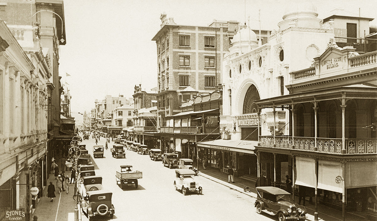 Hindley Street, Adelaide SA Australia c.1930