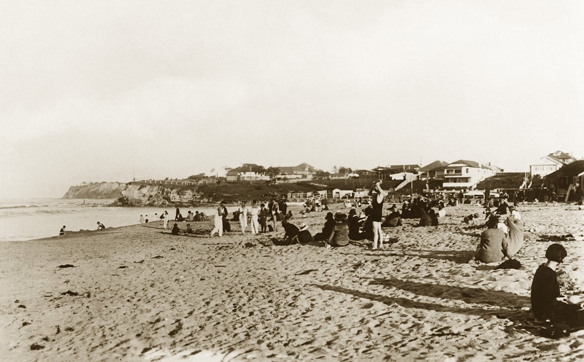 The Beach, Collaroy NSW Australia c.1930