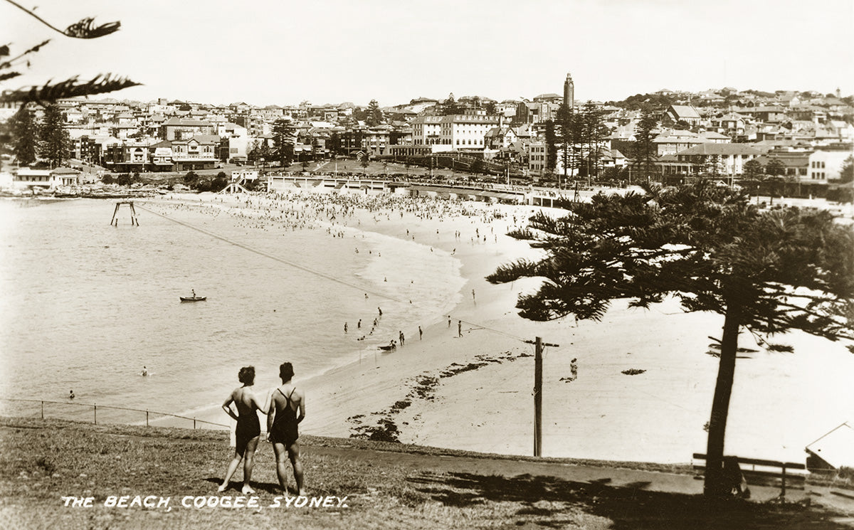 The Beach, Coogee NSW Australia 1930s