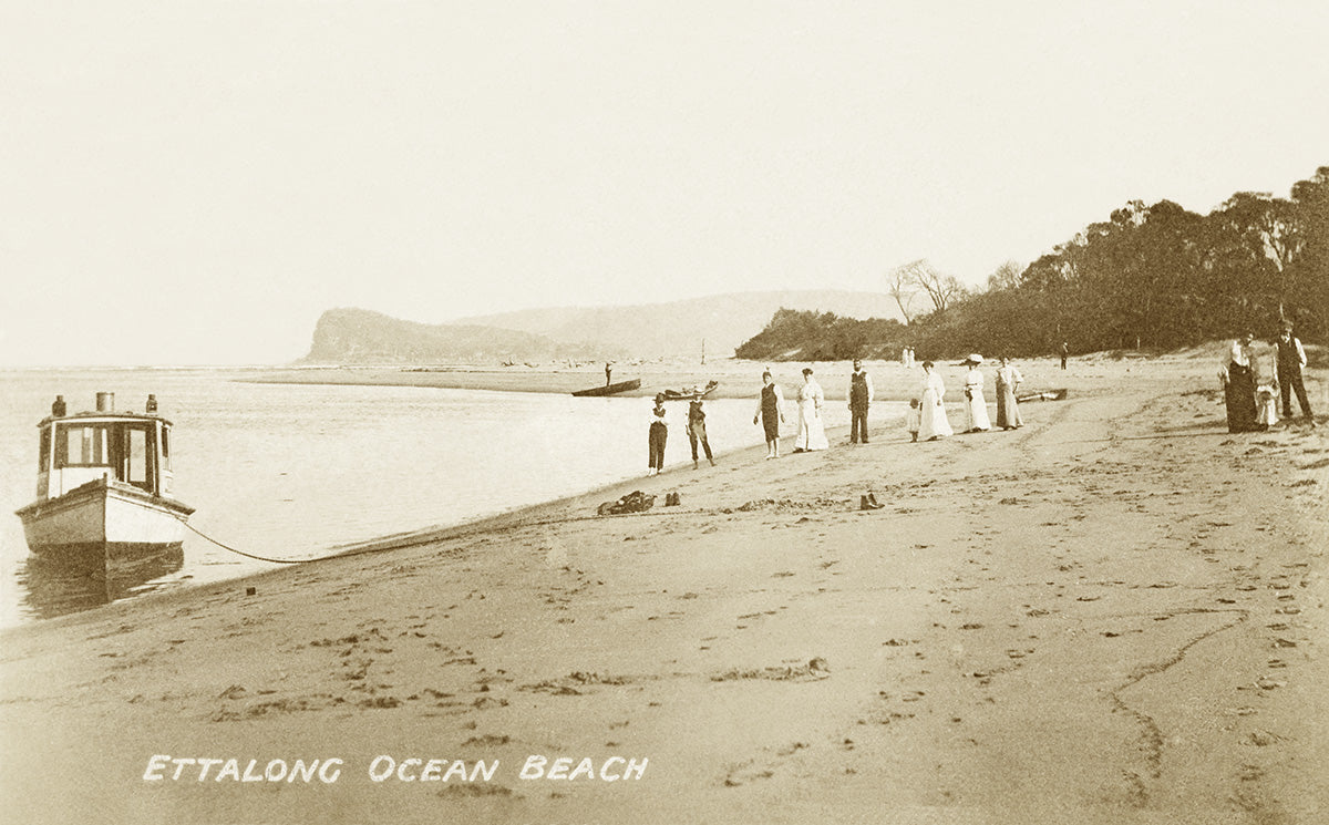 Ettalong Beach, Woy Woy NSW Australia 1900s