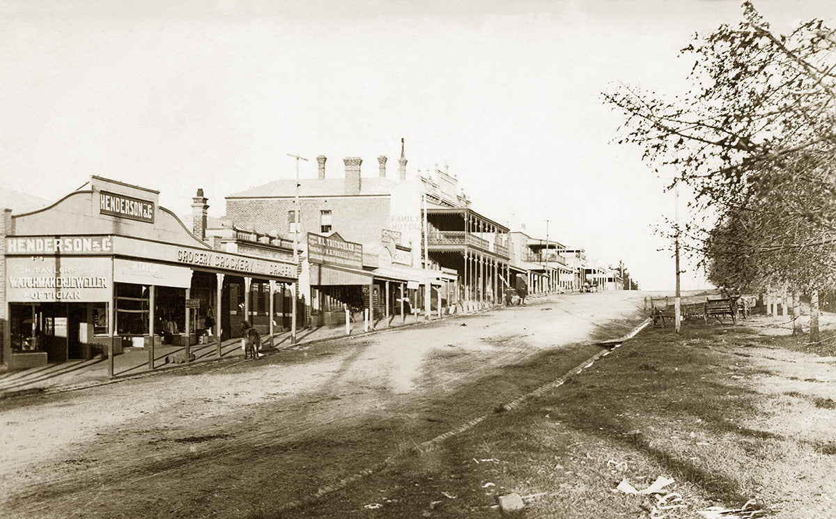 Main Street, Drouin VIC Australia 1910s