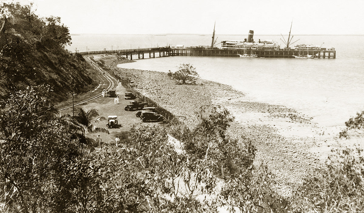 Pier, Darwin NT Australia c.1927