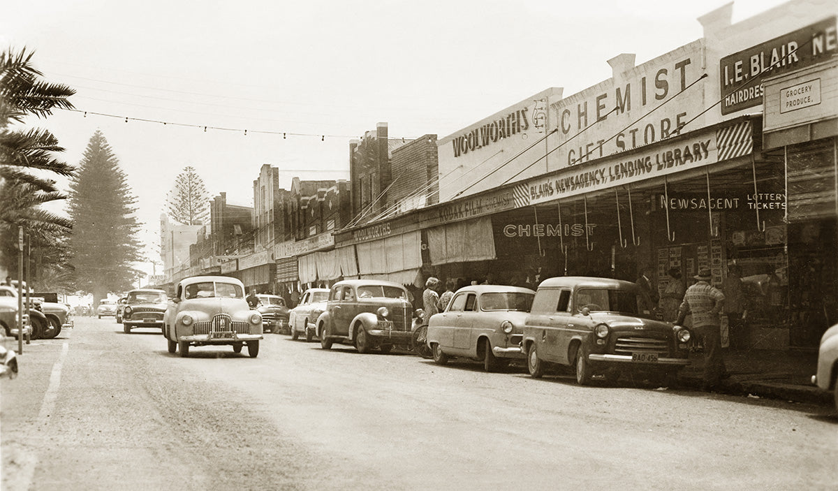 Horton Street, Port Macquarie NSW Australia c.1956