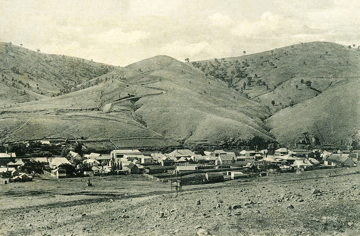Turon Goldfield And Township, Sofala NSW Australia 1907