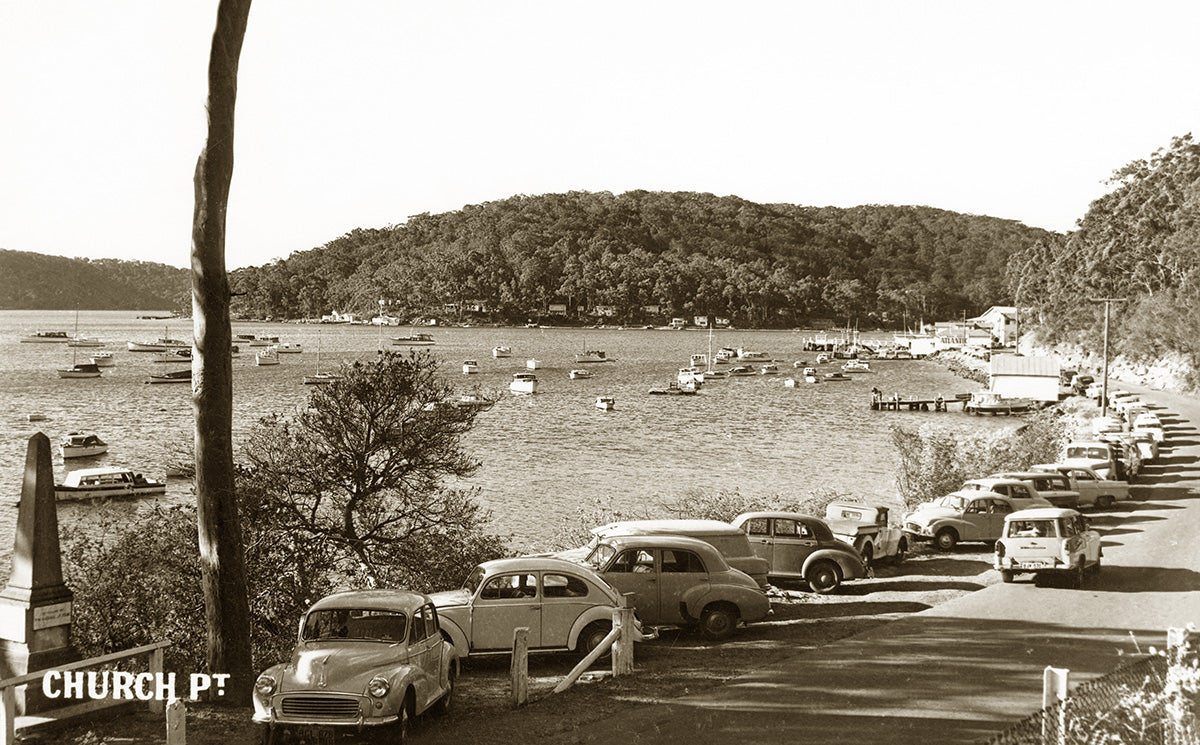 Pittwater, Church Point NSW Australia 1950s